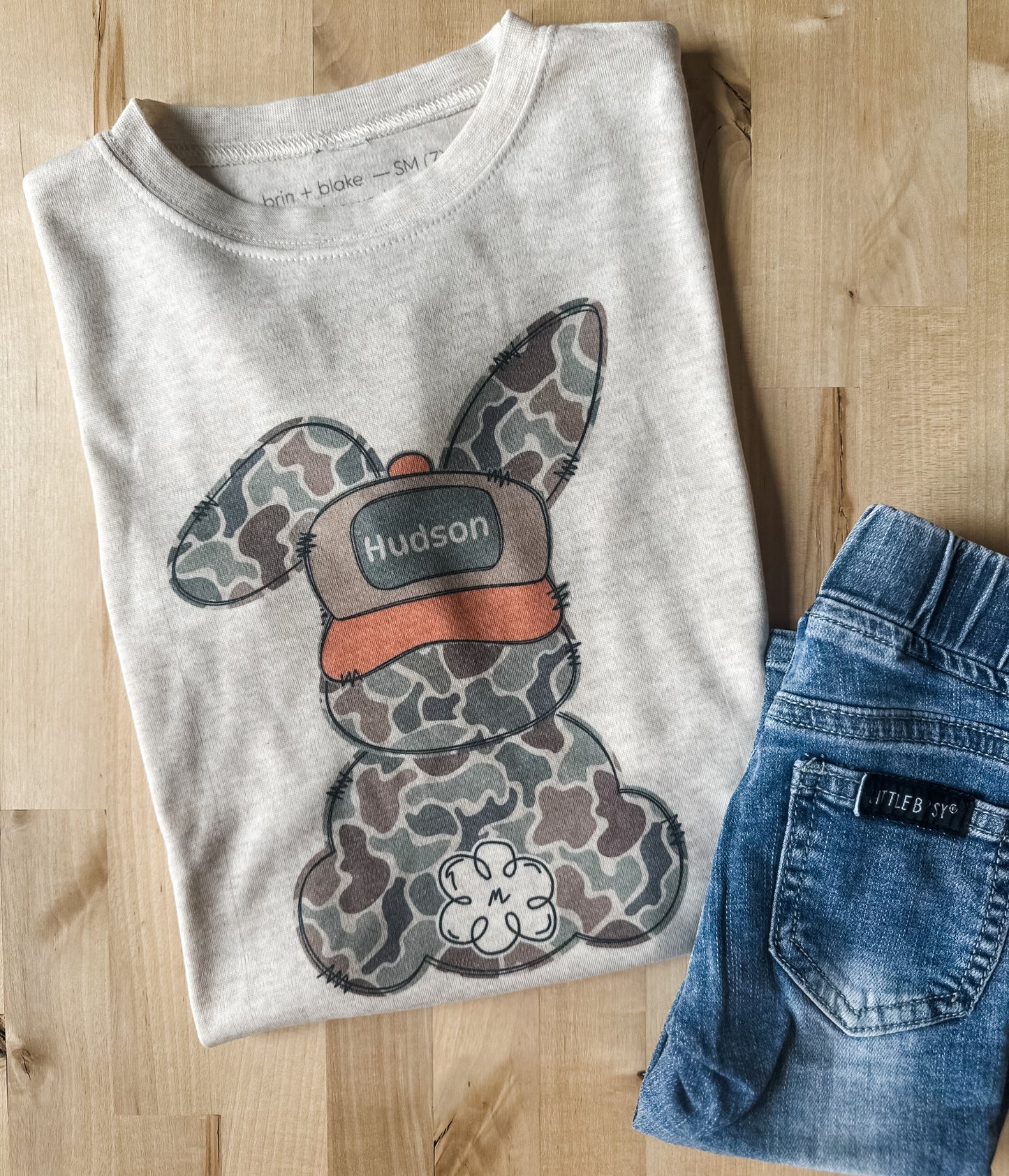 Bunny Hop Personalized Tee