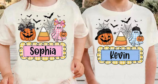 Personalized Halloween Tee