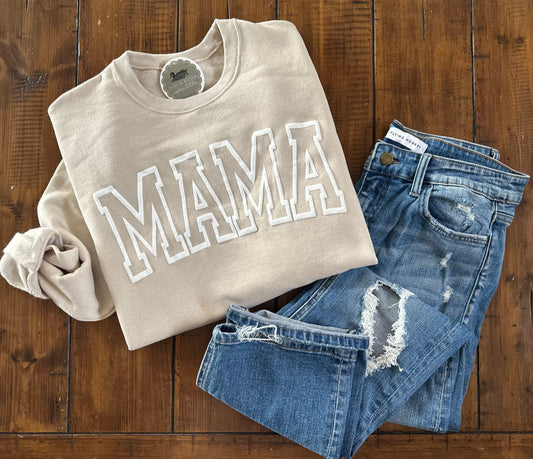 Mama Puff Sand Sweatshirt