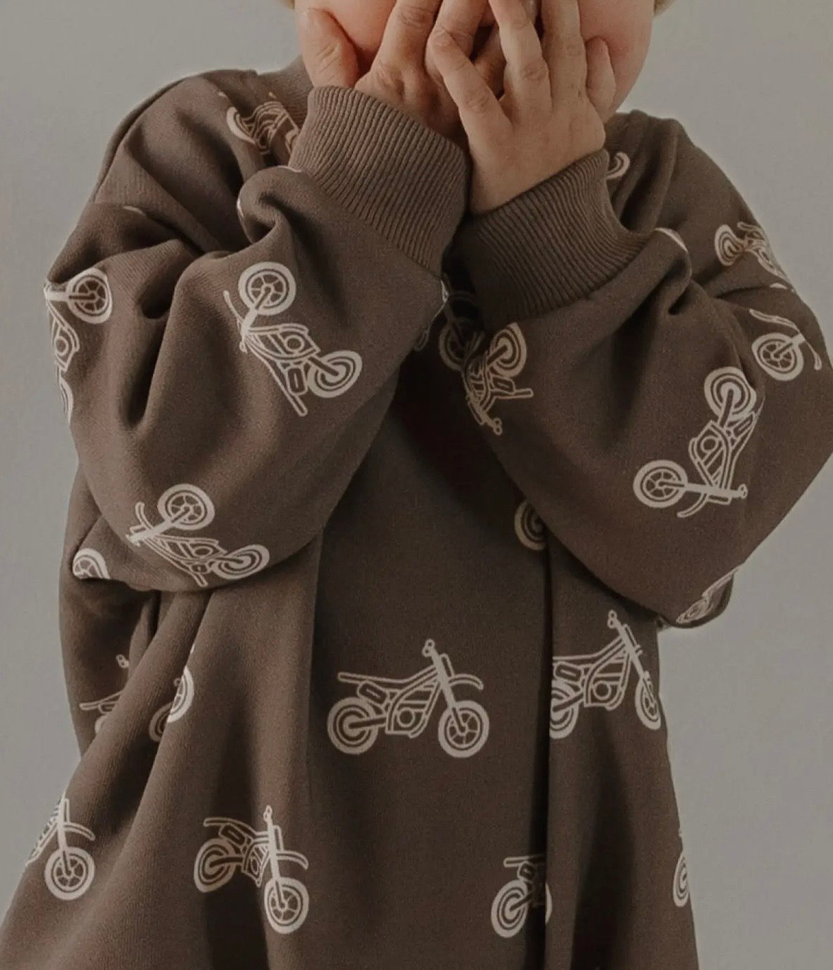 Dirtbike Sweatshirt Romper