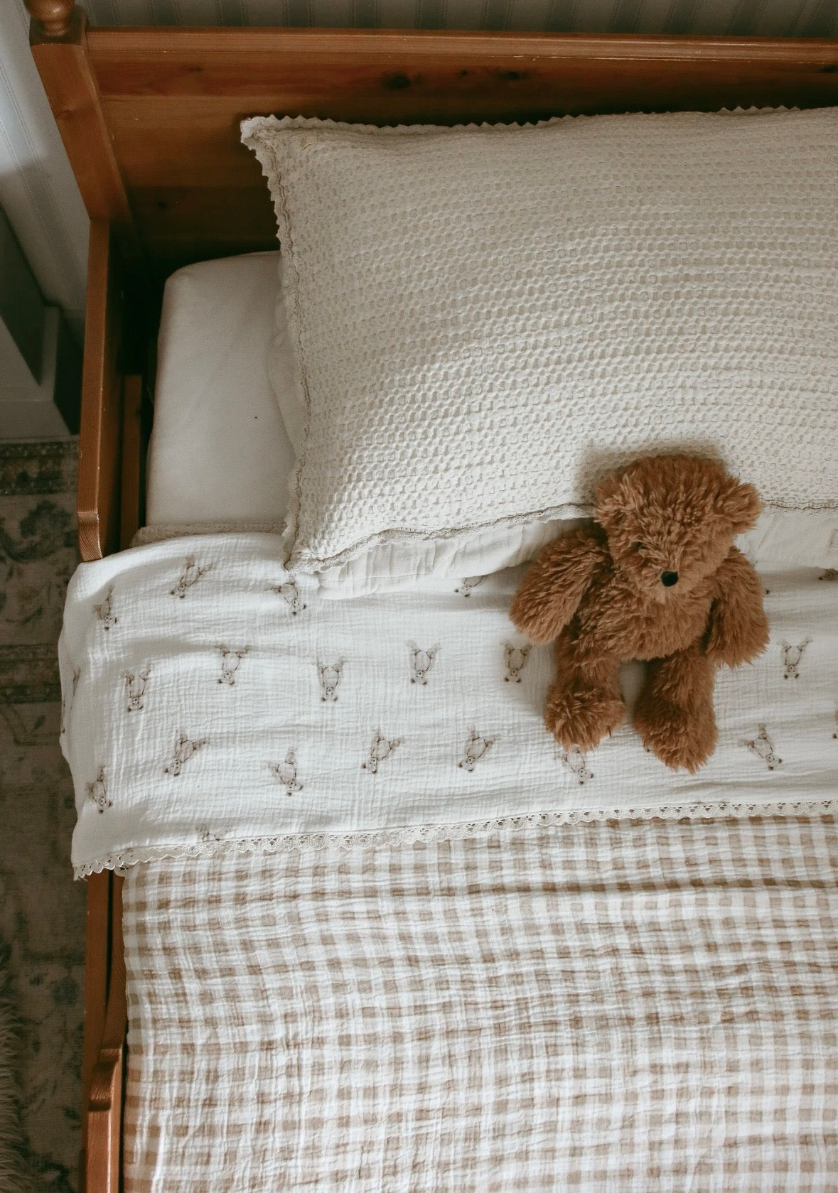 TEDDY BEAR QUILT {big kid}