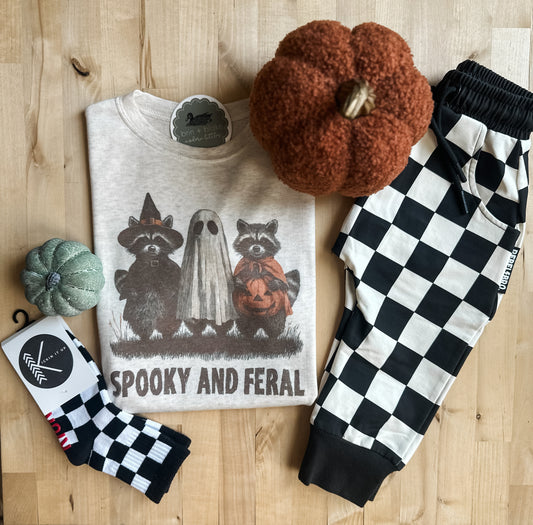 SPOOKY + FERAL TEE