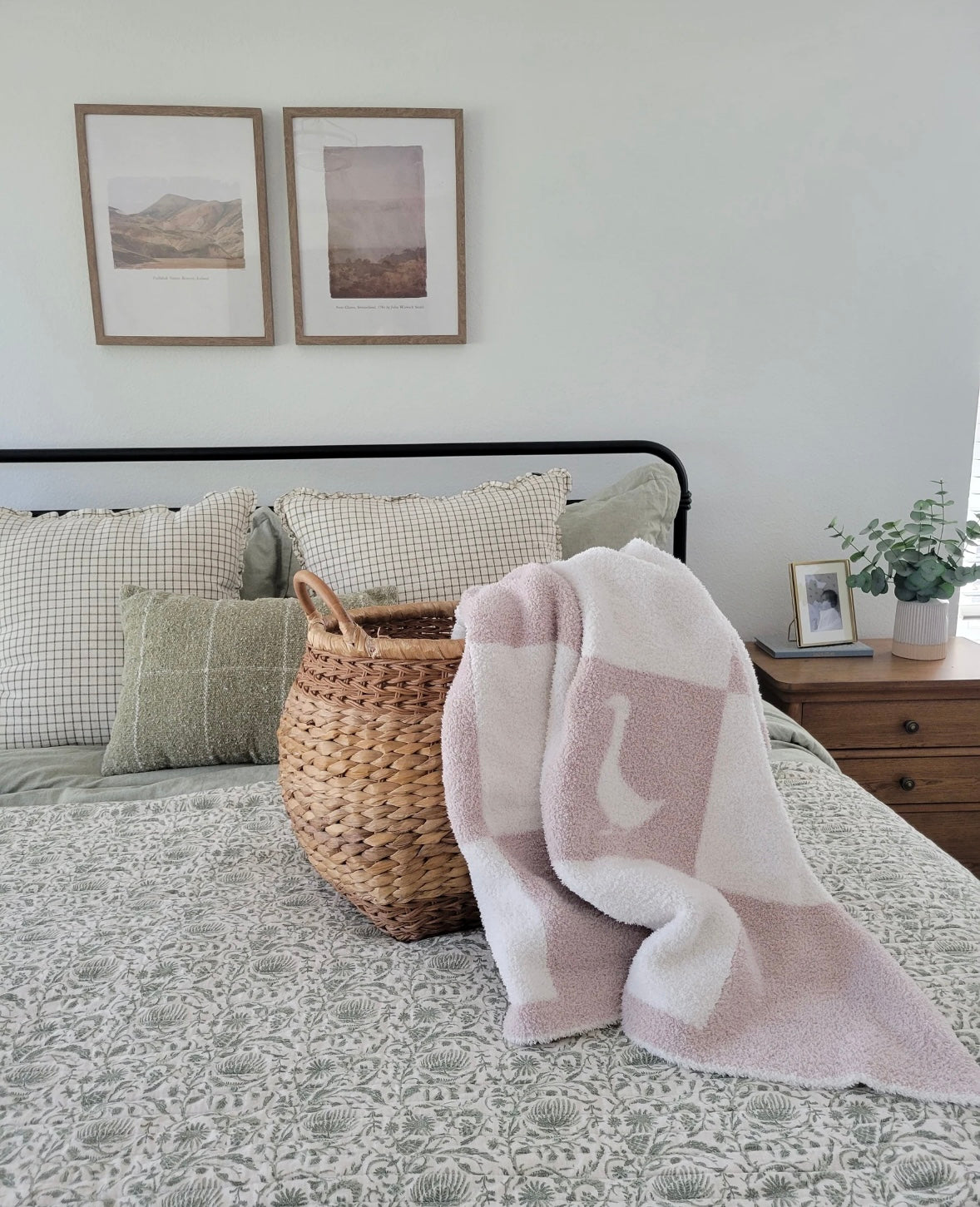 Mother Goose Plush Blanket