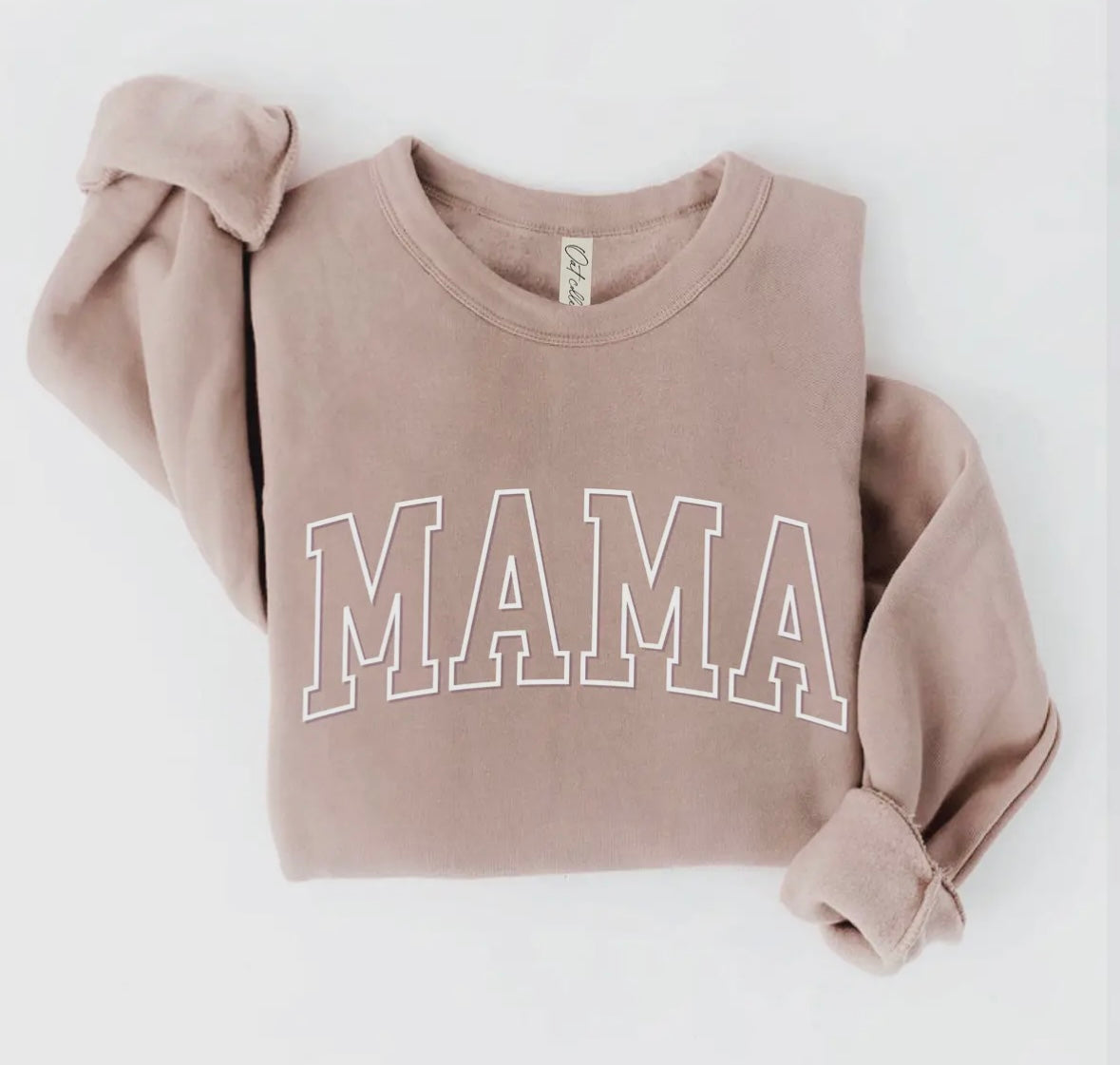 Mama Puff Print Crewneck