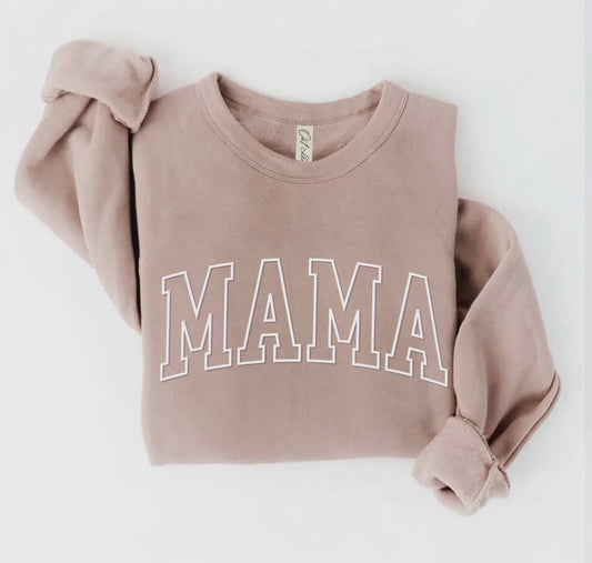 Mama Puff Print Crewneck