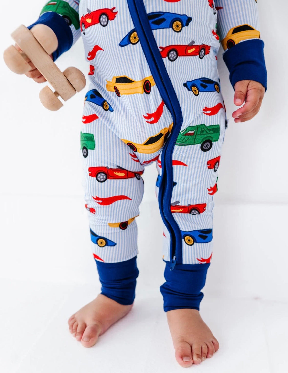 Racing Stripe Bamboo Zippy