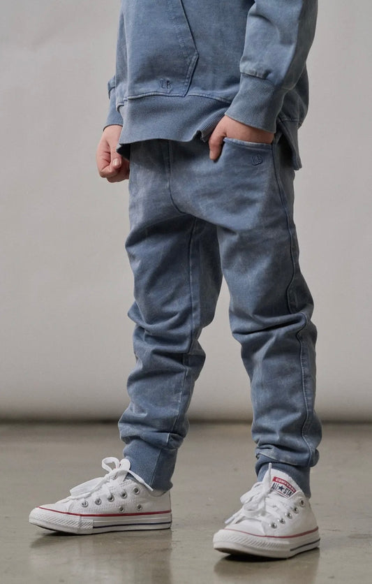 Navy Washed Jogger