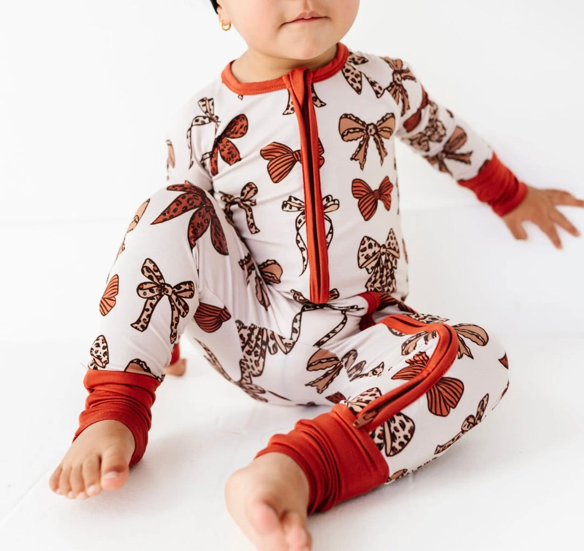 Autumn Bow Bamboo Zippy