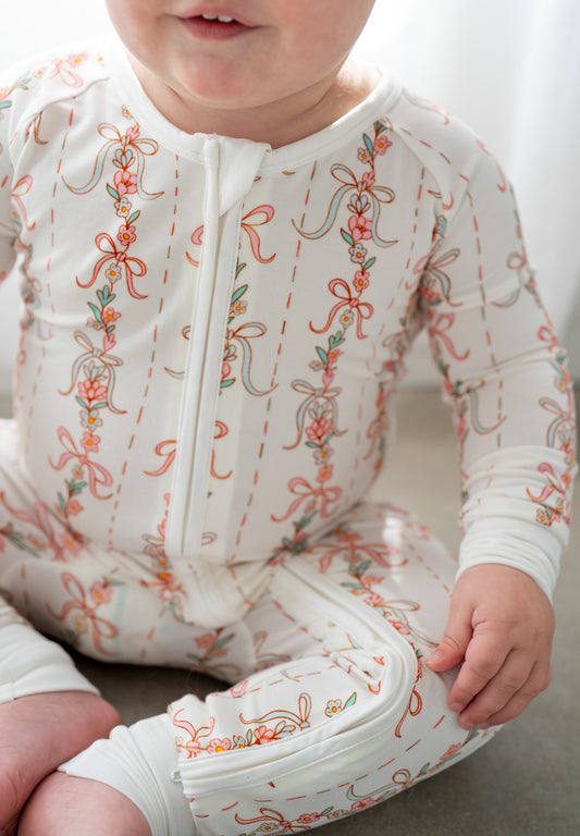 Floral Garland Bamboo Zippy