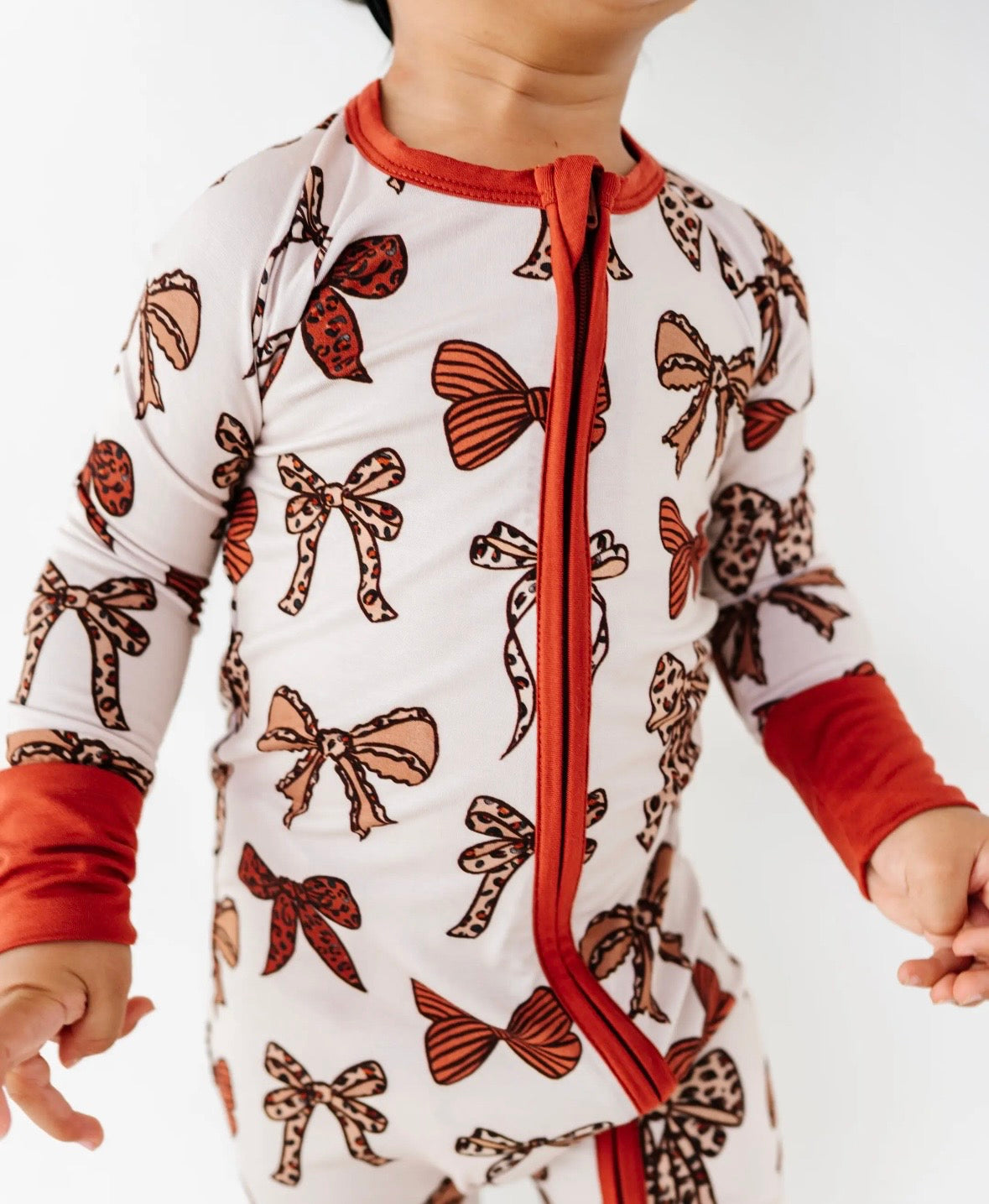Autumn Bow Bamboo Zippy