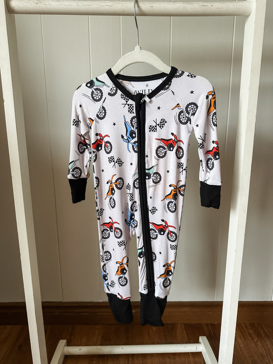 Dirtbike Bamboo Pajamas