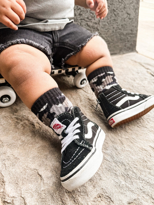 Blackout Camo Socks