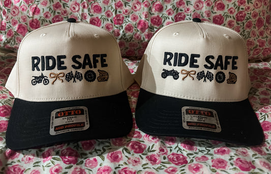 Ride Safe Embroidered Hat