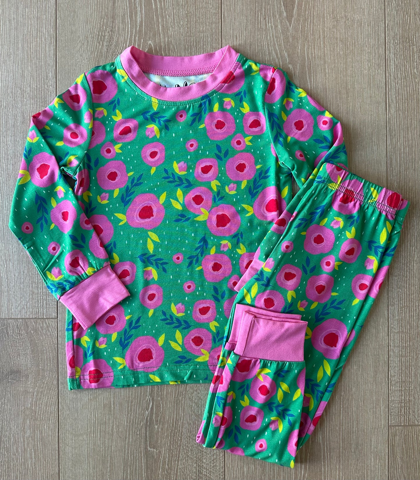 Spring Blooms Floral Bamboo