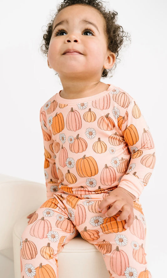 Boho Pumpkin Bamboo Set