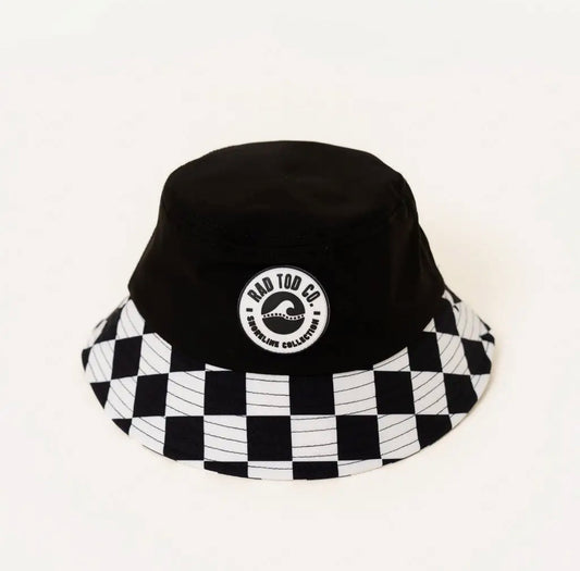 Onyx Checkered Bucket Hat
